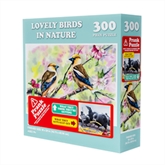 Thumbnail 1 - Lovely Birds in Nature Prank Jigsaw Puzzle 300pcs