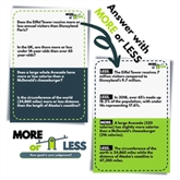 Thumbnail 3 - More or Less Trivia Card Game