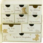 Thumbnail 1 - Baby Keepsake Box with Drawers
