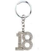 Thumbnail 1 - 18th birthday keyring