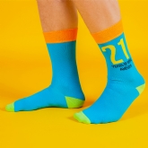 Thumbnail 2 - 21 Years of Being Awesome Men's Socks