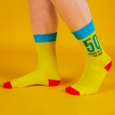 Thumbnail 2 - Funny 50th Socks for Men