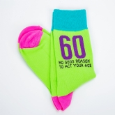 Thumbnail 3 - Funny Mens 60th Birthday Socks