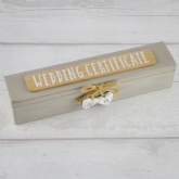 Thumbnail 1 - Love Story Wedding Certificate Holder