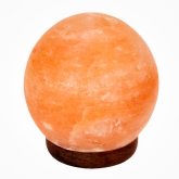 Thumbnail 2 - Himalayan Rock Salt Lamp 5" Sphere