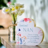 Thumbnail 1 - The Cottage Garden Nan 3D Heart