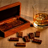 Thumbnail 1 - Harvey Makin Dominoes In Wooden Box