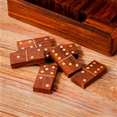Thumbnail 3 - Harvey Makin Dominoes In Wooden Box