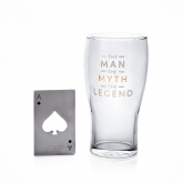 Thumbnail 3 - The Man The Myth The Legend Beer Glass