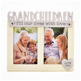 Thumbnail 1 - Grandchildren 4 x 6 Double Photo Frame