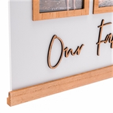 Thumbnail 2 - "Our Family" Collage House Shaped Photo Frame