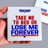 Thumbnail 3 - Top Gun Pair of Quote Ceramic Coasters