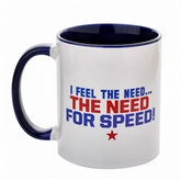 Thumbnail 3 - Top Gun "I Feel the Need for Speed" Mug
