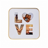 Thumbnail 1 - Gold Love Collage 4 x Photo Frame
