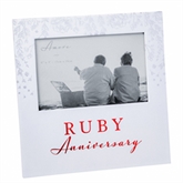 Thumbnail 3 - Ruby 40th Anniversary Photo Frame - 6" x 4"