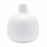Thumbnail 3 - White Table Lamp with Dotted Shade