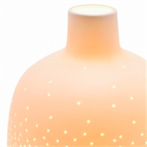 Thumbnail 4 - White Table Lamp with Dotted Shade