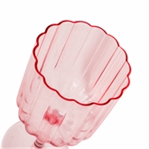 Thumbnail 4 - Set of 2 Scalloped Wine Glasses