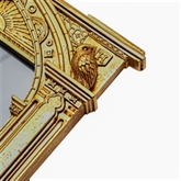 Thumbnail 2 - Warner Bros Harry Potter AlumnI Gold Hogwarts Photo Frame