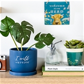 Thumbnail 1 - "I Will Survive" Ceramic Plant Pot