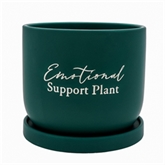 Thumbnail 1 - "Emotional Support Plant" Ceramic Plant Pot