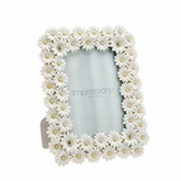 Thumbnail 1 - White Daisy Photo Frames