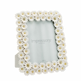 Thumbnail 4 - White Daisy Photo Frames