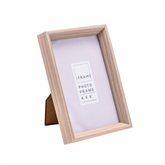 Thumbnail 2 - Set of 3 White Washed Effect Contemporary Photo Frames