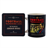 Thumbnail 1 - Civil Defence Football Watching Mug and Coaster Set