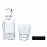 Thumbnail 2 - Whisky Glass Decanter, Tumbler & Cooling Stones Set
