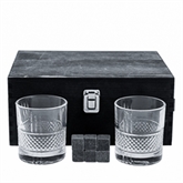 Thumbnail 1 - Whisky Glasses & Stones Bottle Gift Box