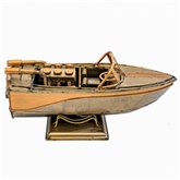 Thumbnail 2 - Decorative Speed Boat Metal Ornament