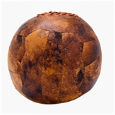 Thumbnail 3 - Distressed Faux Leather Football Doorstop
