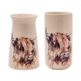 Thumbnail 6 - Meg Hawkins Highland Cow Ceramic Vases