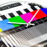 Thumbnail 3 - Testpage Dome Glass Multicolour Wall Clock