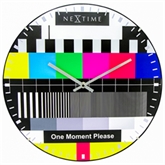 Thumbnail 1 - Testpage Dome Glass Multicolour Wall Clock