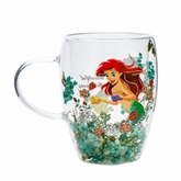 Thumbnail 3 - Disney Princess Ariel Floral Glass Mug