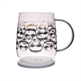 Thumbnail 3 - Disney Classic Collectable Nightmare Before Christmas Glass Mug With Lid