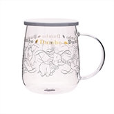 Thumbnail 2 - Disney Classic Collectable Dumbo Glass Mug With Lid