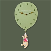 Thumbnail 1 - Disney Winnie The Pooh Balloon Wall Clock