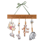 Thumbnail 2 - Disney Winnie The Pooh Hanging Plaque