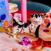 Thumbnail 1 - Raspberry Blossom Cat Shaped Candle Holder