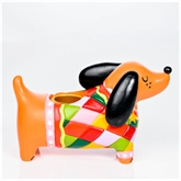 Thumbnail 6 - Raspberry Blossom Dog Shaped Candle Holder