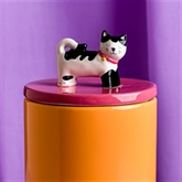 Thumbnail 2 - Raspberry Blossom Cat Treat Jar
