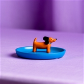 Thumbnail 1 - Raspberry Blossom Dog Trinket Dish