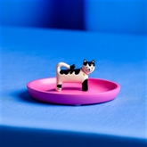 Thumbnail 1 - Raspberry Blossom Cat Trinket Dish