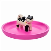 Thumbnail 4 - Raspberry Blossom Cat Trinket Dish