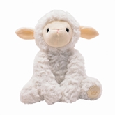 Thumbnail 2 - Lottie The Plush Sitting White Lamb