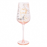 Thumbnail 1 - "Lovely Friend" Wine Glass