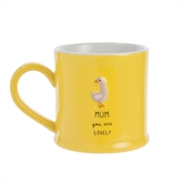 Thumbnail 2 - Love Life Mum Embossed Mug